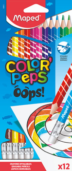 Kredki Maped Color'Peps Oops! 12 kolorów