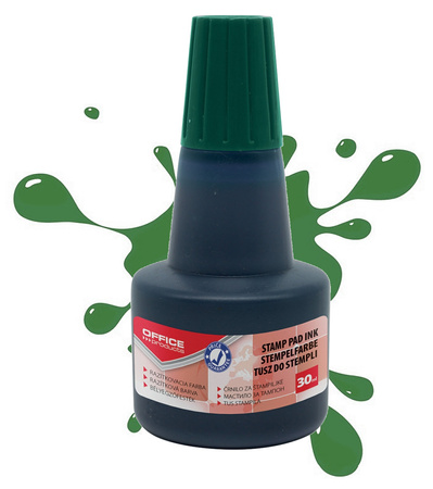 Tusz do pieczątek Office Products 30ml fioletowy