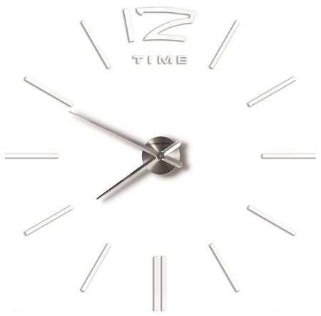 Zegar ścienny Esperanza San Marino 3D biały