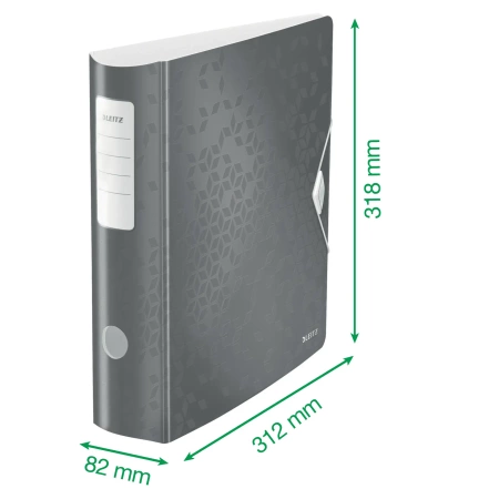 Segregator Leitz 180° Active Wow A4/75mm czarny