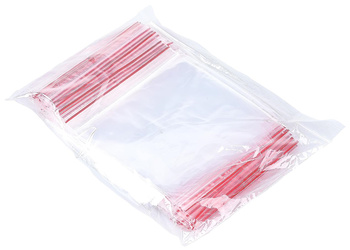 Torebka strunowa OFFICE PRODUCTS, LDPE, 100x100mm, 100szt., transparentna
