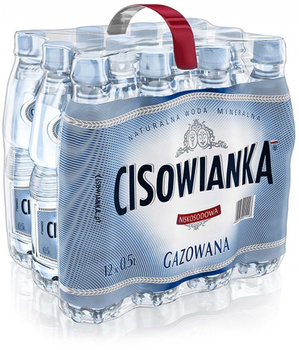 Woda Cisowianka 0.5L gazowana (12)