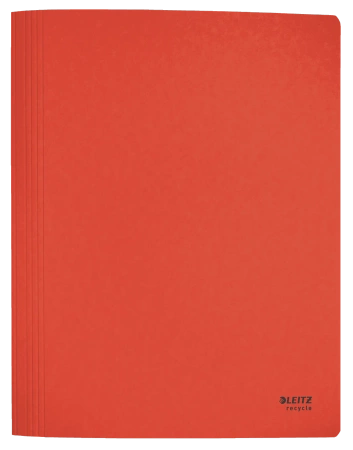 Skoroszyt kartonowy Leitz Recycle A4 czerwony