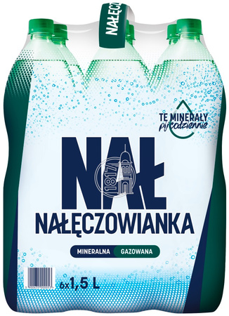 Woda Nałęczowianka 1.5L gazowana (6)