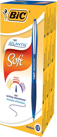 Długopis BiC Atlantis Soft niebieski