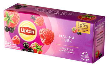 Herbata Lipton Malina i bez (20)