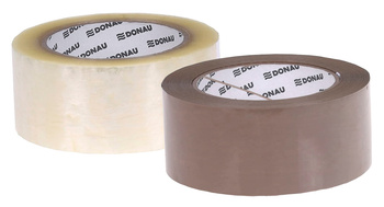 Taśma pakowa DONAU Hot-Melt , 48mm, 132m, 40mikr., brązowa