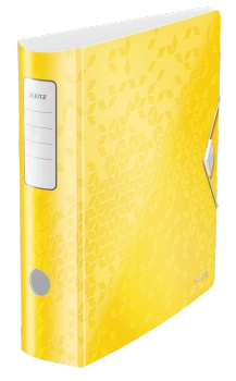 SEGREGATOR LEITZ ACTIVE WOW 180° A4/75mm ŻÓŁTY