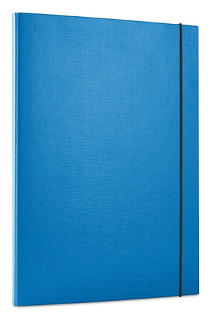 Teczka z gumką OFFICE PRODUCTS, PP, A4/15, 3-skrz., czarna