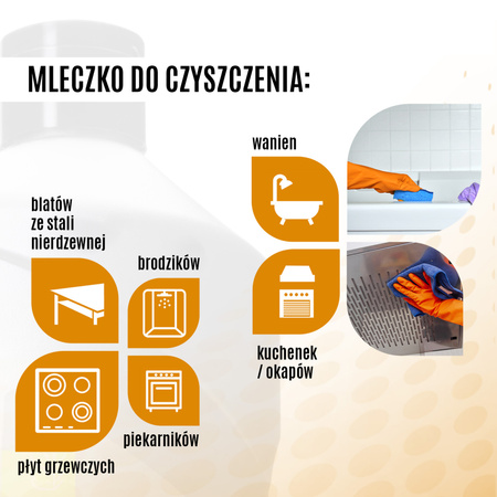 Mleczko do czyszczenia Clinex 750ml