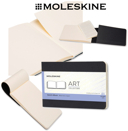 Szkicownik Moleskine L (13x21cm) czarny