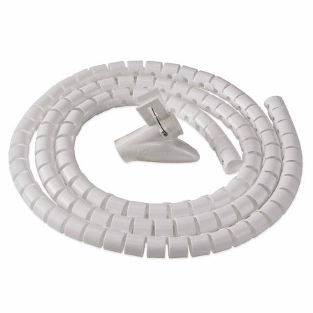 Organizator do kabli Fellowes CableZip biały