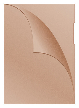 Obwoluta DONAU typu L, PP, A4, groszkowa, 120mikr., pomarańczowa