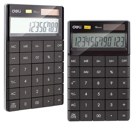 Kalkulator Deli 1589 czarny