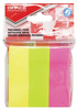 Zakładki indeksujące OFFICE PRODUCTS, papier, 26x76mm, 3x100 kart., zawieszka, mix kolorów