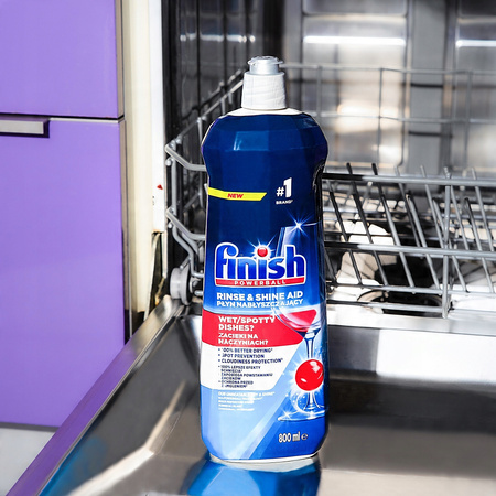 Płyn nabłyszczający do zmywarki Finish 800ml Regular