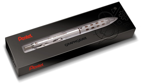 Ołówek automatyczny Pentel GraphGear 1000 0.3mm srebrny