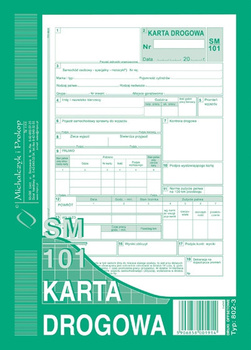 KARTA DROGOWA - SAMOCHÓD OSOBOWY A5