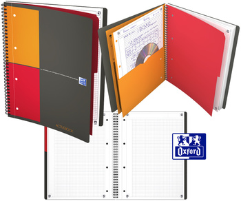 KOŁONOTATNIK OXFORD ACTIVEBOOK A4+/80K KRATKA