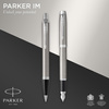 Pióro wieczne i długopis Parker IM Stainless Steel CT + etui