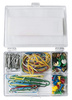 Zestaw biurowy (pinezki, gumki i spinacze) OFFICE PRODUCTS, mix 110szt.