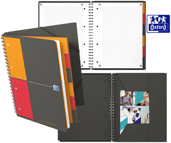 Kołonotatnik Oxford Organiserbook A4+/80k kratka