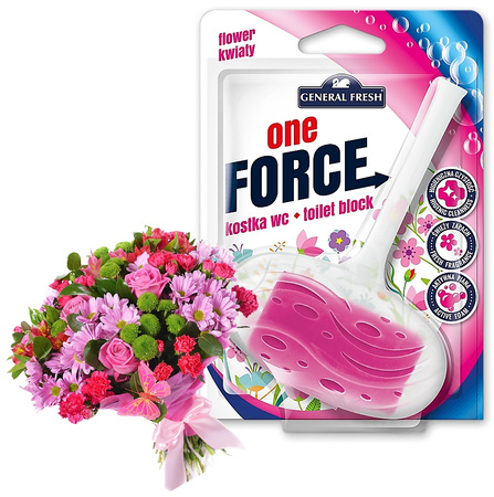 Zawieszka do WC Force One 40g kwiat