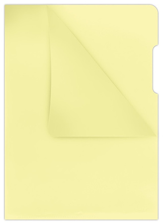 Obwoluta DONAU typu L, PP, A4, krystal, 180mikr., fioletowa