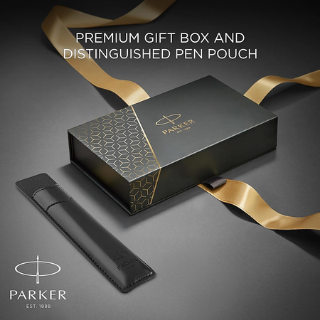 Pióro wieczne i długopis Parker IM Stainless Steel CT + etui