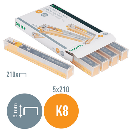 ZSZYWKI LEITZ MAGAZYNEK K8 (5x210)