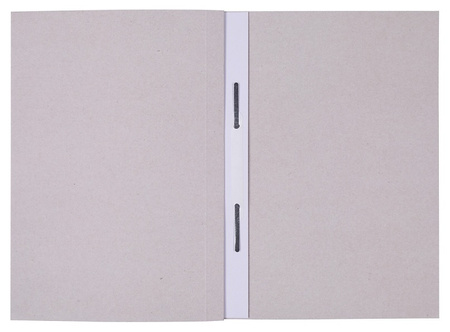 Skoroszyt OFFICE PRODUCTS Budget, karton, z oczkiem, nadruk, 1/1, A4, 250gsm, biały