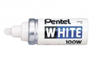 MARKER OLEJOWY PENTEL WHITE 100W