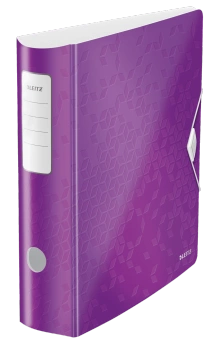 SEGREGATOR LEITZ ACTIVE WOW 180° A4/75mm FIOLETOWY