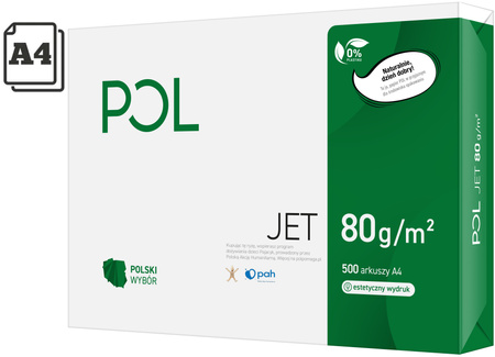 Papier POLjet A4/80g (500)