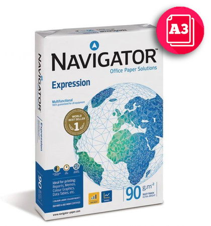 PAPIER NAVIGATOR EXPRESSION A3/90g (500)