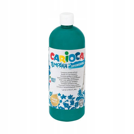 Farba tempera Carioca 1000ml morska zielona