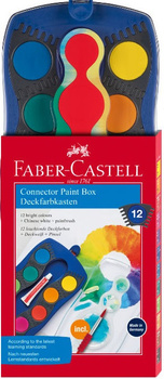 Farby akwarelowe Faber-Castell Connector 12 kolorów