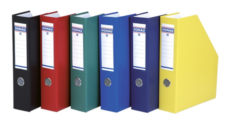 Pojemnik na dokumenty Donau A4/75mm zielony