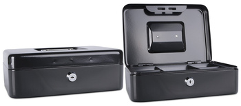 Kasetka na pieniądze Donau 250x90x180mm czarna