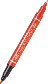 Marker permanentny Pentel N75W czerwony