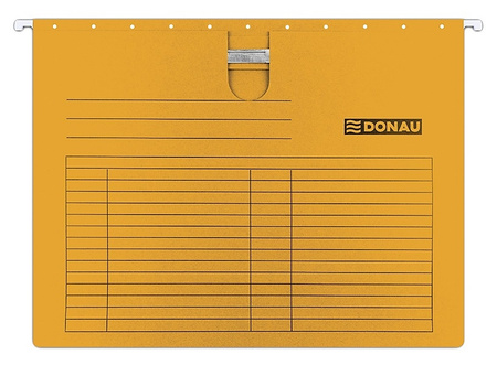 Teczka zawieszana Donau A4 (z wąsem) pomarańczowa (5)
