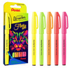 Pisaki pędzelkowe Pentel Brush Sign Pen SES15C 5 kolorów