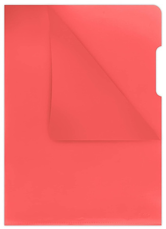 Obwoluta DONAU typu L, PP, A4, krystal, 180mikr., fioletowa