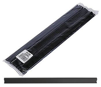 Grzbiety wsuwane Donau A4/6mm czarne (10)
