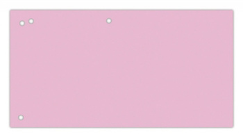 Przekładki kartonowe Office Products 1/3 A4 różowe (100)