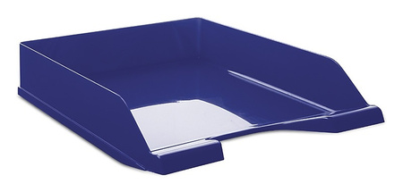Szufladka na biurko DONAU, polistyren/PP, A4, standard, niebieska