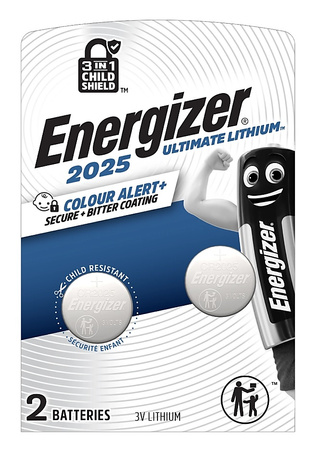 Baterie Energizer Ultimate Lithium CR2025 3V (2)