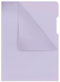 Obwoluta DONAU typu L, PP, A4, krystal, 180mikr., fioletowa