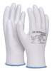 Rękawice Donau Safety PU White rozm.7 białe