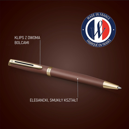 Długopis Waterman Hémisphere GT Copper Red